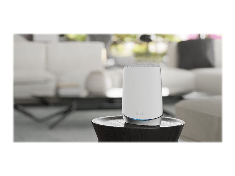 Netgear Orbi Rbk753 Ax4200 Wifi 6 Mesh System, Weiß, Intern, Leistung, 696 M², Tri-Band (2,4 Ghz / 5 Ghz / 5 Ghz), Wi-Fi 6 (802.11Ax)