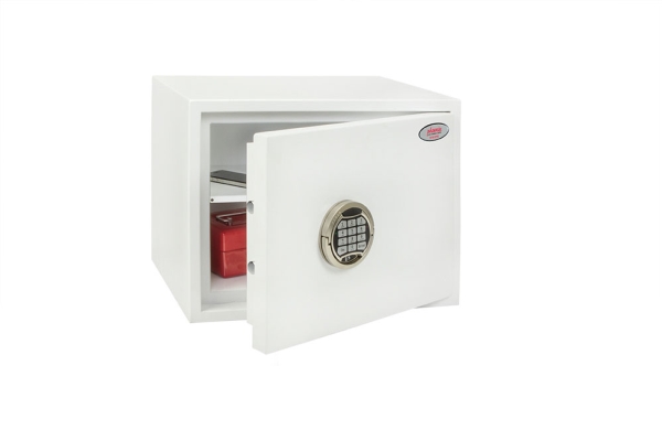 Phoenix Safe Co. Fortress Ss1182e, Frei Stehend Sicher, 24 L, Weiß, Elektronisch, Stahl, Boden / Wand
