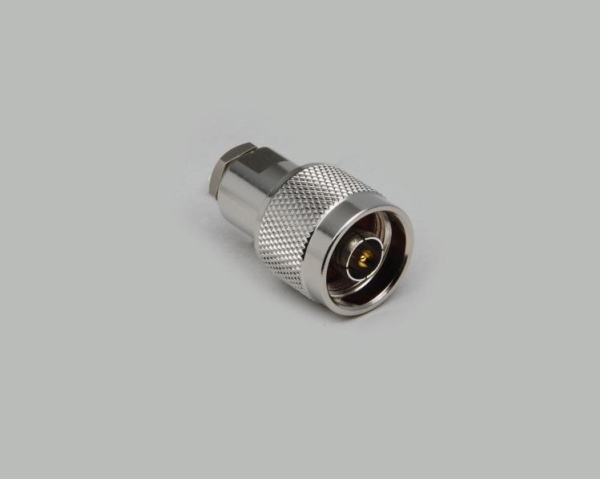 Bkl Electronic 404060, N-Stik, Hunstik/Hunstik, 50 Ohm (O), Sølv, 0,033 G