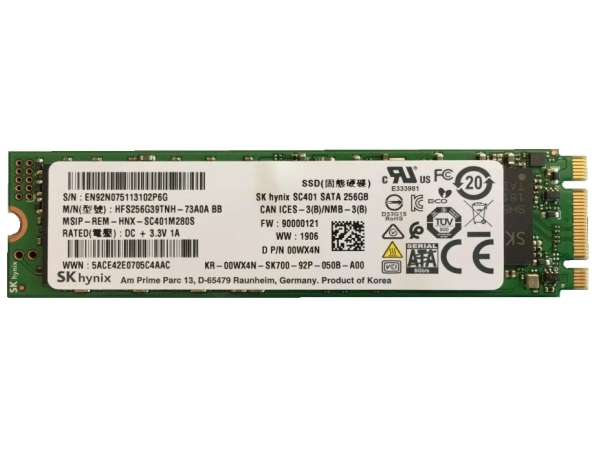 Dell Ssd 256 Gb Inbyggd Sata 6gb/s