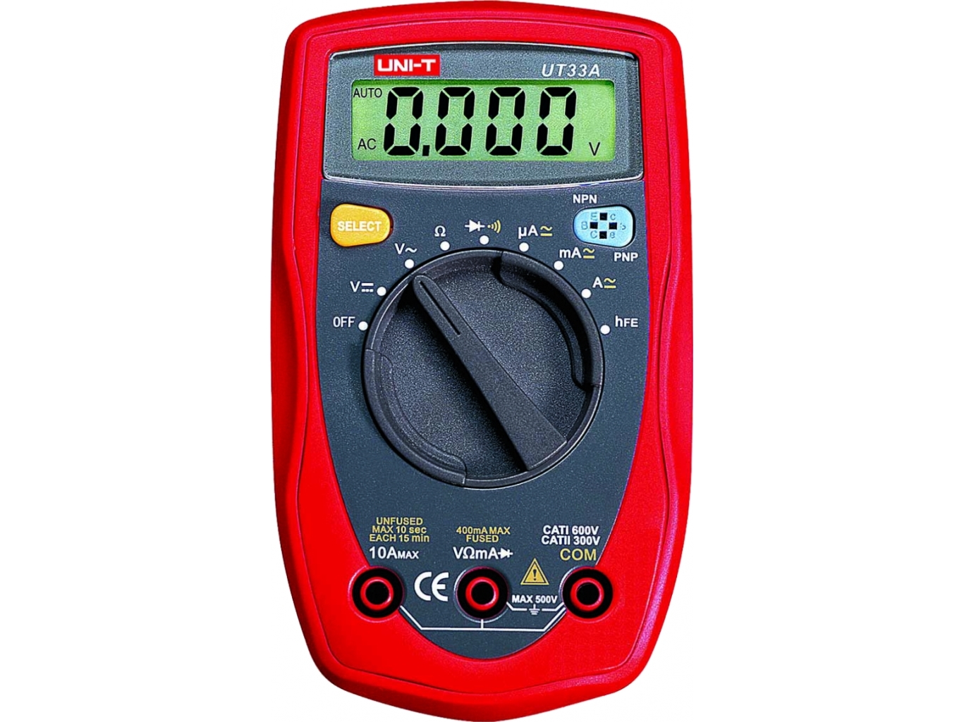 Uni-T universalmåler UT 33A (MIE0062)