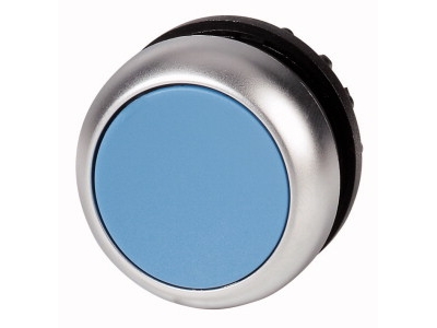 Eaton 216600, Knopf, Blau, Chrom, Kunststoff, Ip66, Ip67, Ip69, 29,7 Mm, 29 Mm