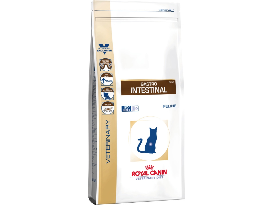 Royal Canin Gastro Intestinal, Vuxen, 2 kg, Antioxidanter ingår | Sällskapsdjur - Katt - Kattmat | GameStuff