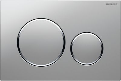 Geberit Sigma 20 Betjeningsplade I Mat Krom/Krom