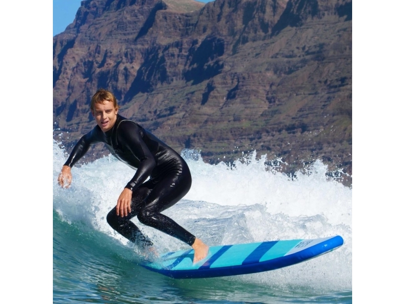 Bestway 65336, Stand-Up Paddleboard (Sup), Flach, W-Konkav, Blau, Polyvinylchlorid (Pvc), Tritech, 90 Kg