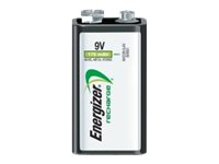 Genopladelige Ni-MH batteri E-Block | 8.4 V DC | 175 mAh | Forudladet | 1-Blister | 6HR61 | Sølv