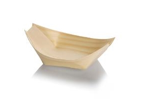 Bootstablett 80X45x20 Mm Fsc-Holz Natur, 100 Stück/Packung