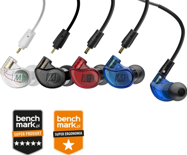 Mee Audio M6 Pro, Kabelgebunden, Audiophil, 20 - 20000 Hz, Kopfhörer, Blau