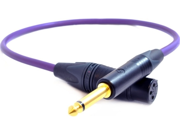 Melodika Jack 6,3 Mm - Xlr-Kabel 5 M Lilla