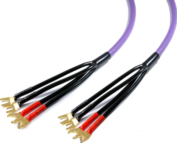 Melodika Fork - Gabelkabel 4M Lila