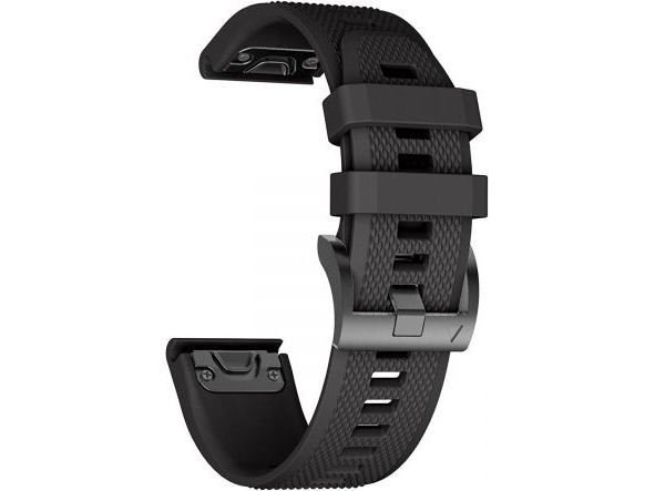 Tech-Protect Smooth Hülle Für Garmin Fenix 5 / 6 / 6 Pro / 7 - Schwarz