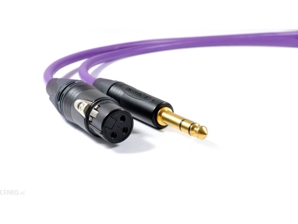 Melodika Jack 6,3 Mm - Xlr-Kabel 1,5 M Lilla
