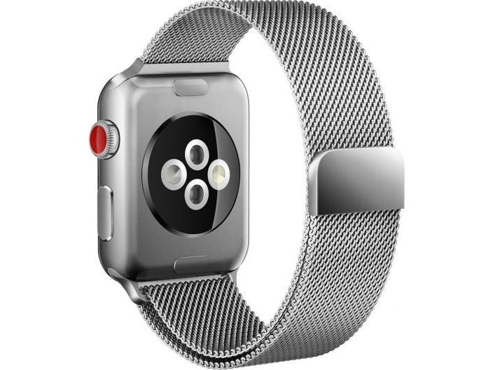 Tech-Protect Milanoese Armbånd Apple Watch 1/2/3/4/5 (42/44Mm) Sølv