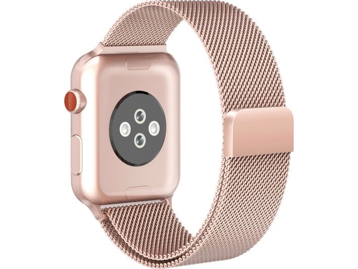 Armband Apple Watch 4 / 5 / 6 / 7 / Se (42 / 44 / 45 Mm) Tech-Protect Milaneseband Gold