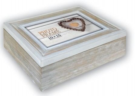 Zep Ez555, Aufbewahrungsbox, Weiß, Holz, Rechteckig, Mdf-Platten, Holz, Abbildung, Indoor