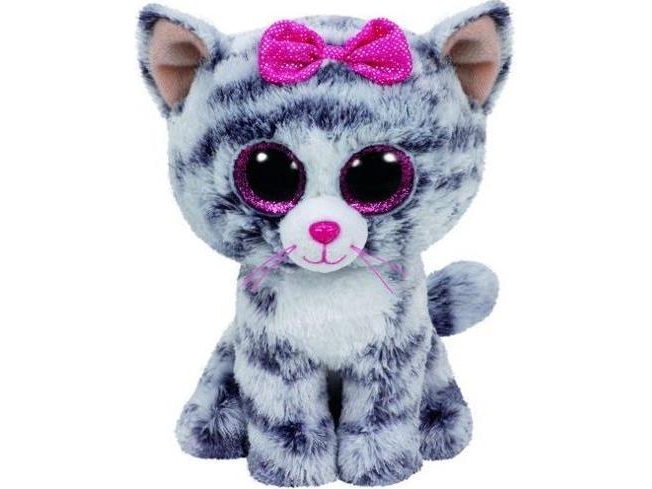 Ty Beanie Boos Kiki - Grå Kat (210234)