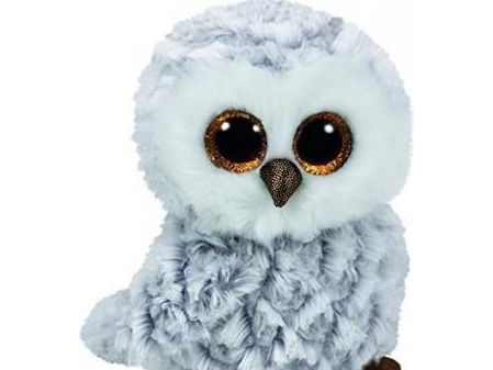 Ty Beanie Boos Ugle - Hvid Ugle (225317)