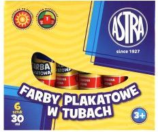 Astra Plakatfarbe 30 Ml Hellrot