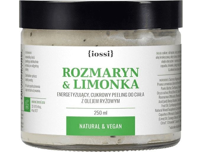 Iossi Sugar Body Scrub Rosemary &Amp Lime Med Risolie 250 Ml