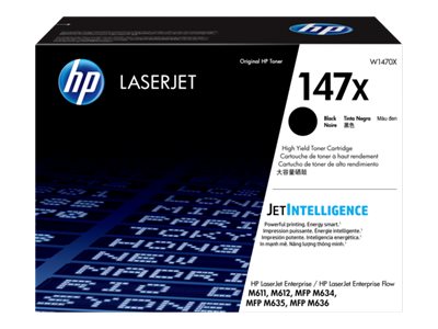 Hp Laserjet 147X Schwarz Original Tonerkartusche Mit Hoher Reichweite, 25200 Seiten, Schwarz, 1 Stück(E)