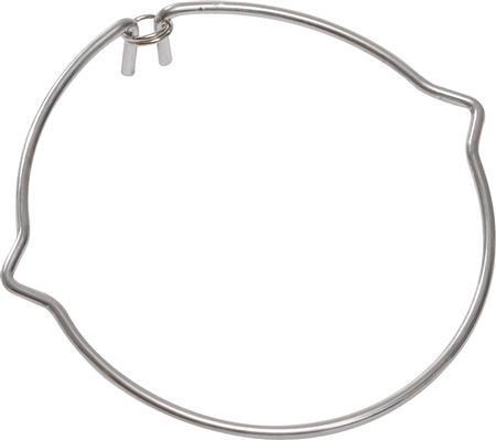 Alasvalon valonlähteen jousi kiinnikkeillä, Ø51 mm.