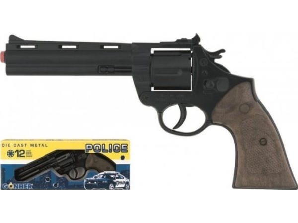 Pulio 12 skud GONHER 123/6 politi metal revolver