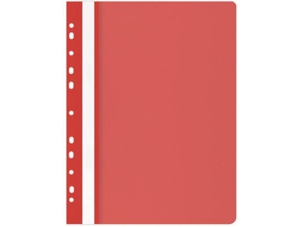 Office Products A4 rød ringmappe/skorhæfte - 21104121-04