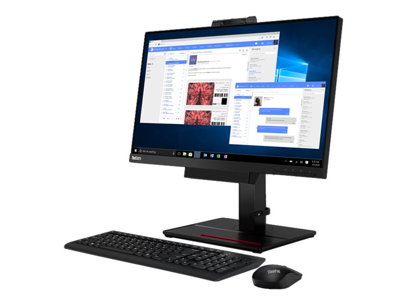Lenovo Thinkcentre Tiny-In-One 24 Gen 4 - Led-Skærm - 24" (23.8" Til At Se) - Touchscreen - 1920 X 1080 Full Hd (1080P) - 250 Cd/M² - 1000:1 - 4 Ms -