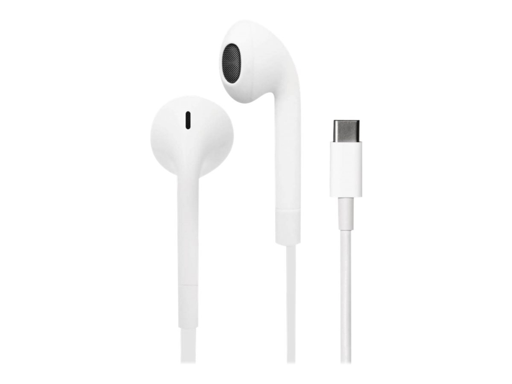 Puro Icon – Éreproptelefoner Med Mik. – Érespids – Kablet – Usb-C – Hvid