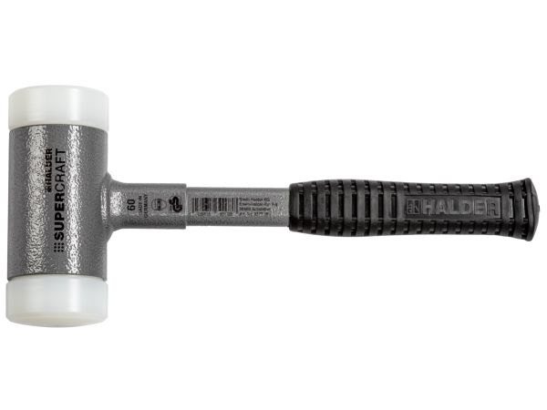 Halder Supercraft 3377.060 Gummihammer Ergonomischer Griff, Hart 1750 G 325 Mm 1 Stück