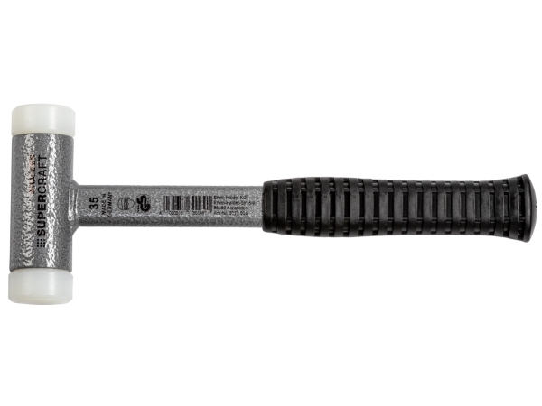 Halder Supercraft 3377.035 Gummihammer Ergonomischer Griff, Hart 690 G 300 Mm 1 Stück