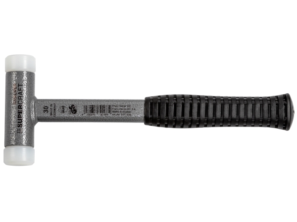 Halder Supercraft 3377.030 Gummihammer Ergonomischer Griff, Hart 585 G 295 Mm 1 Stück