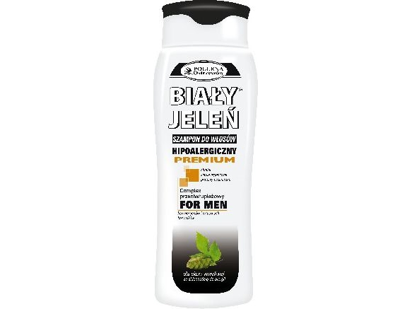 Biay Jelen Hypoallergenic Anti-Dandruff Shampoo For Men With Strengthening Hop Extract 300Ml