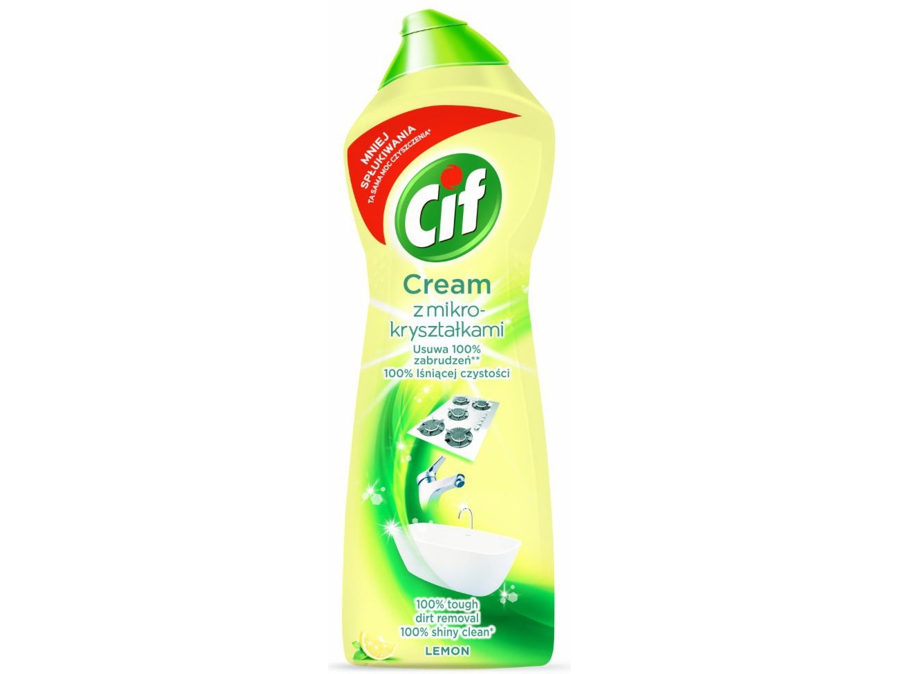 Cif Cream Lemon Mikrokrystallinsk Milk 780 Ml