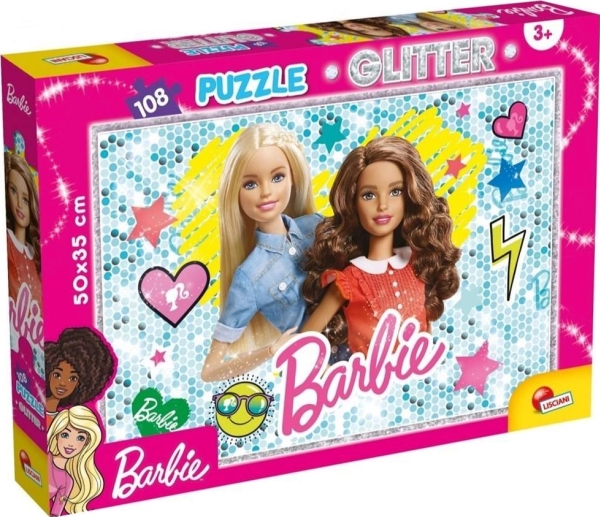 Lisciani Puslespil 108 Bitar Barbie Glitter – Best Friends Forever