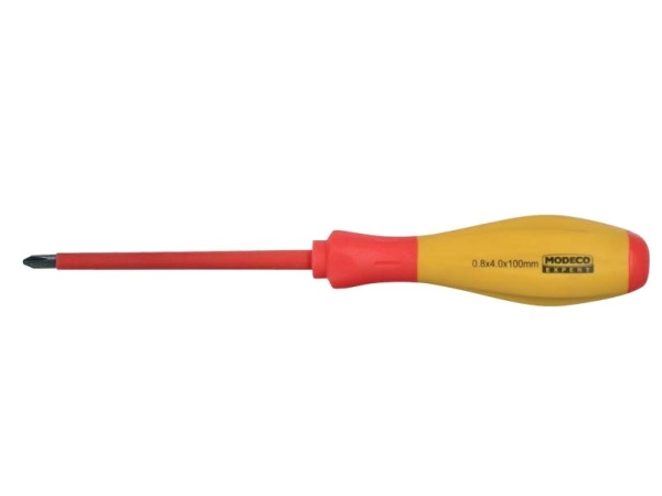 Isolierter Flachschraubendreher 1000V Ph2x100 Mm - Mn-10-563 (Modeco)