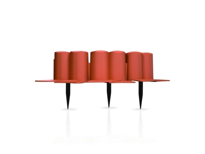 Prosperplast PP GARDEN PALISADE 6 TERACOTT 3,02 m | Trädgården - Trädgårdstillbehör | GameStuff