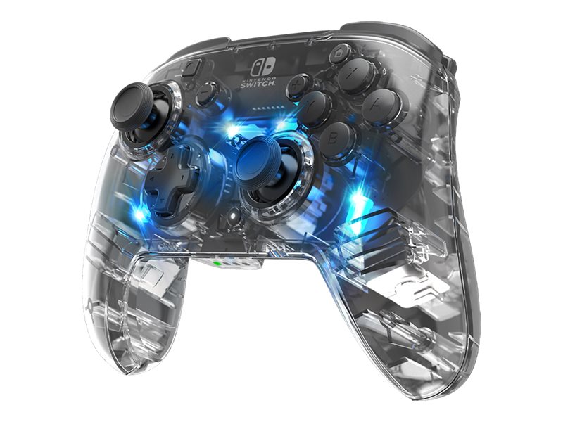 Pdp Afterglow, Gamepad, Nintendo Switch, Nintendo Switch Lite, Nintendo Switch Oled, Analog / Digital, Kabellos, 9 M, Schwarz, Transparent