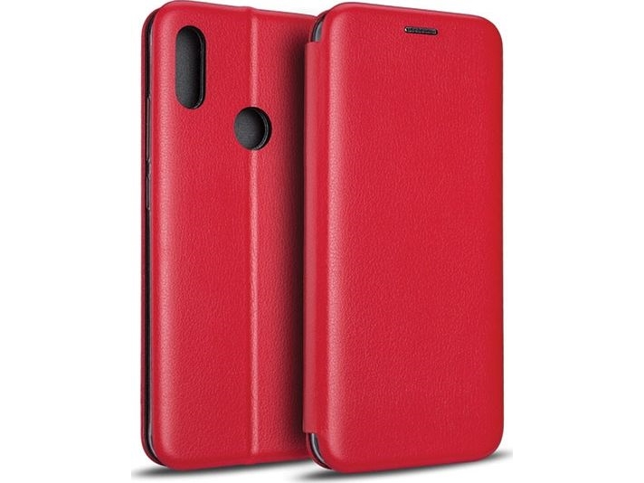 Book Magnetic Case Samsung S20 G985 Red/red