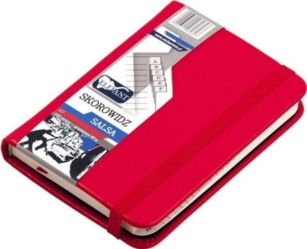 Elefant stikordsregister A7/96 Salsa rød ELEFANT