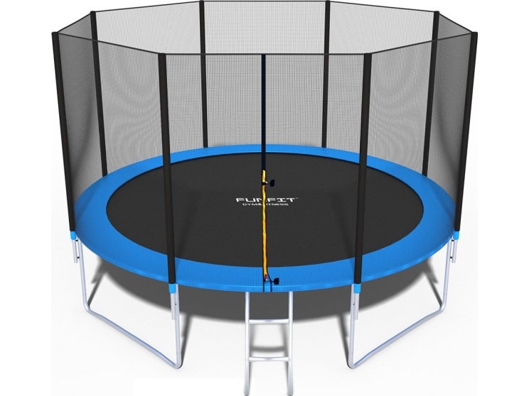 Funfit 845 havetrampolin med 12,5 FT 374 cm udendørs net