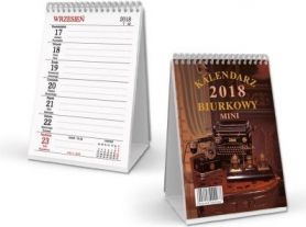 Sapt Kalender 2018 Skrivebord Lodret Mini (Sb5)