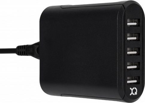 Xqisit-Oplader Med 5 Usb-A-Porte, 2,4 A (25252)