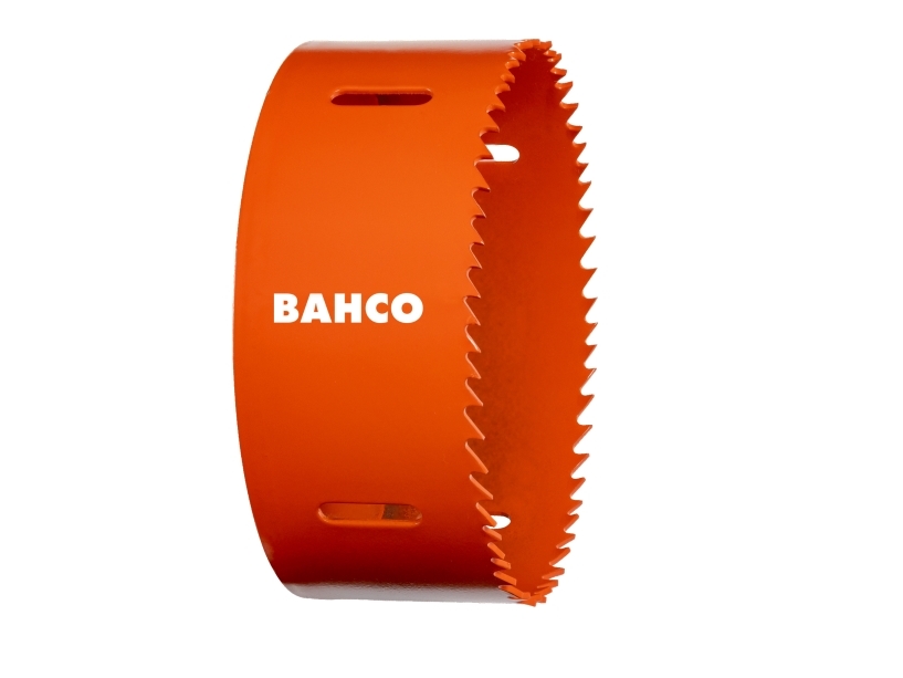 Bahco 3830-92-VIP, Enkelt, Bor, Metall, Plast, Rustfritt stål, Stål, Tre, Oransje, Koboltstål, Bimetall