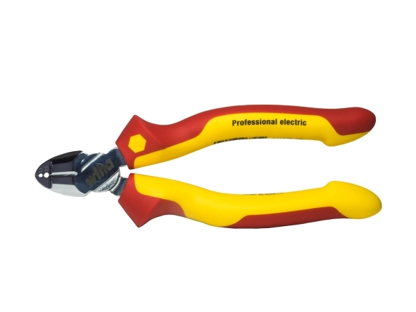 Wiha 26745 Håndkabelskærer Rød Gul Stål Metallic Rød Gul 1 6 Mm 160 Mm