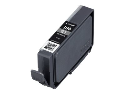 Canon Pfi-300 Gy - Grå - Original - Blækbeholder - For Imageprograf Pro-300