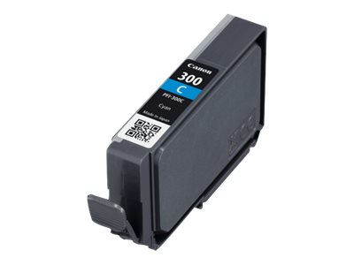 Canon Pfi-300 C - Cyan - Original - Blækbeholder - For Imageprograf Pro-300