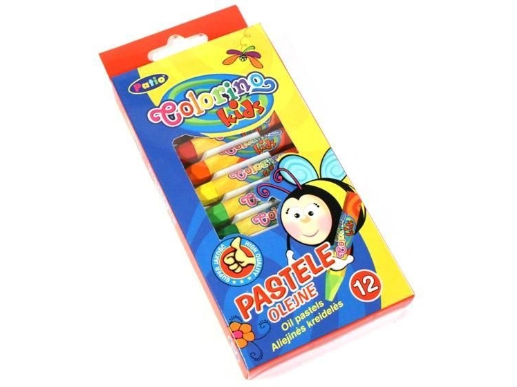 Oil Pastel Crayons 12 Colors Patio