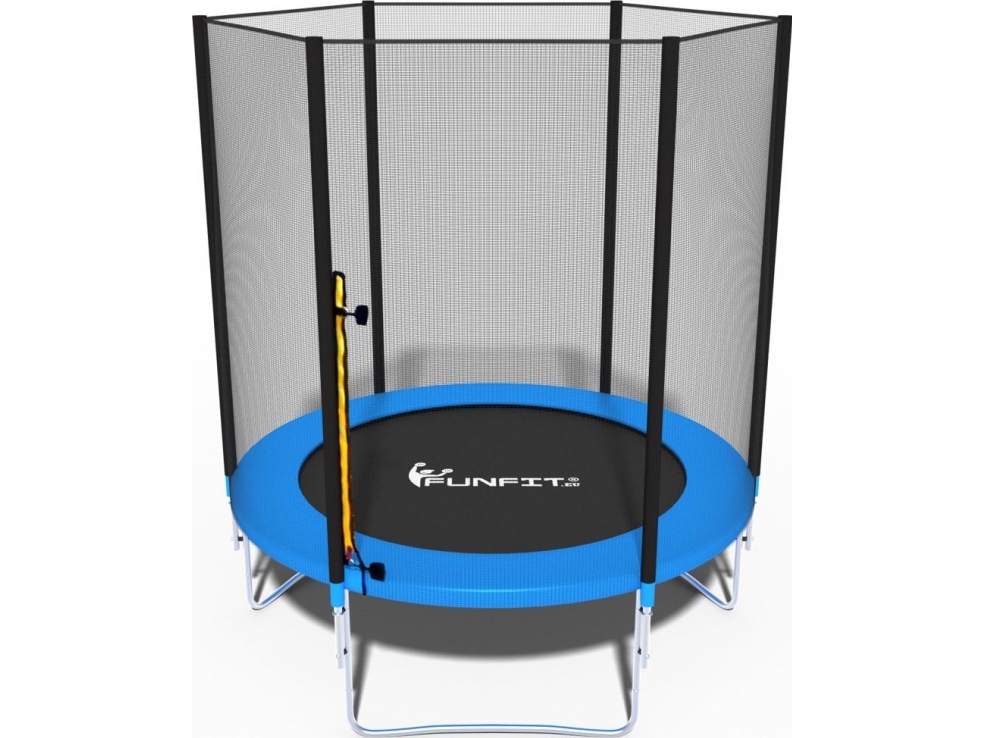 Funfit 840 puutarhatrampoliini ulkoverkolla 6 FT 183 cm 6 FT 183 cm