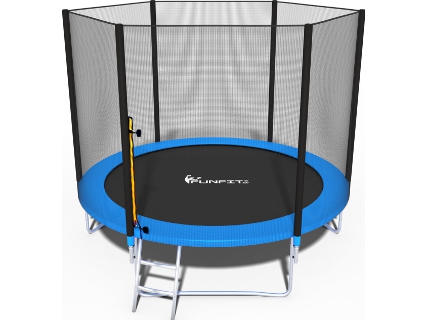 Have-trampolin Funfit 841 med udvendigt net 8,5 FT 252 cm